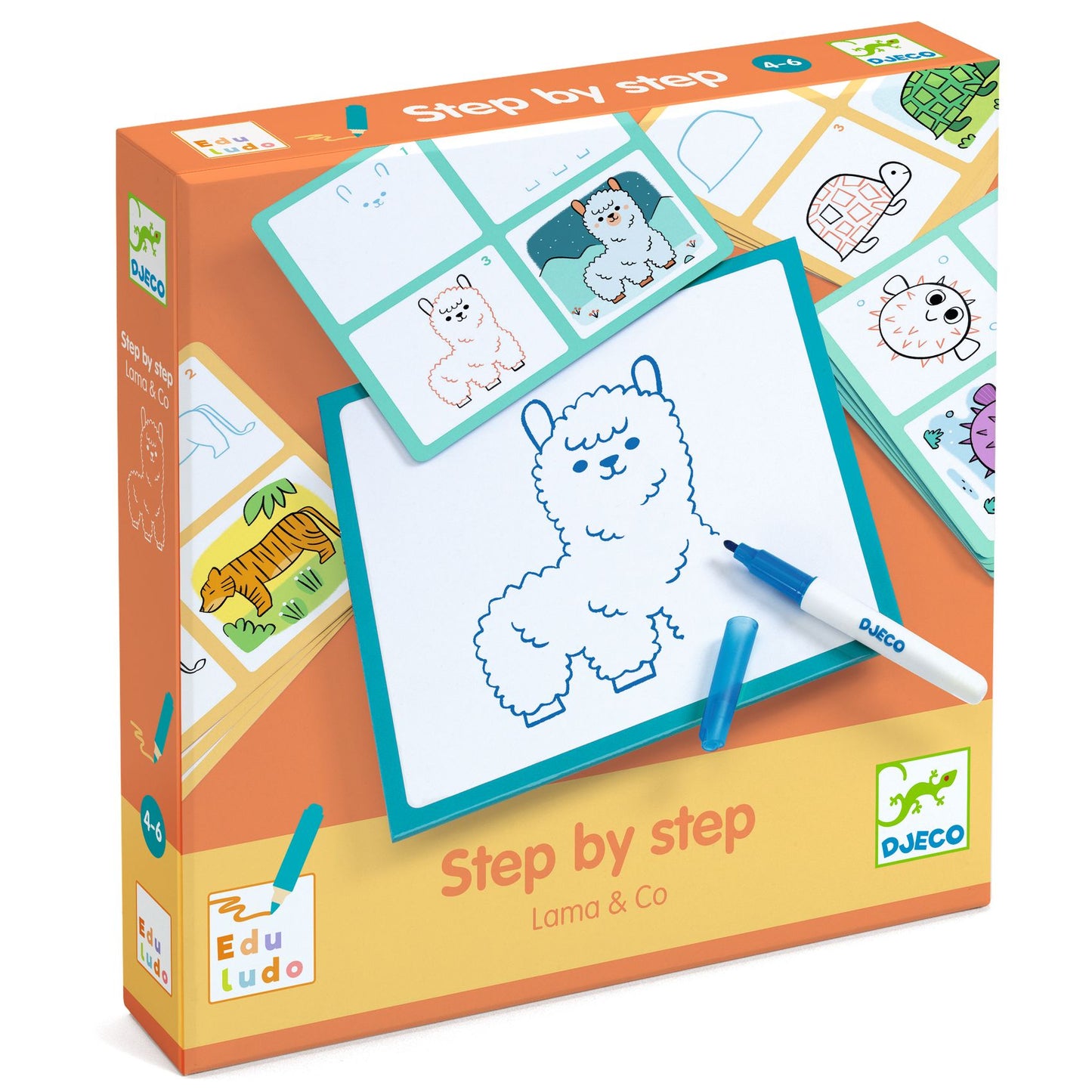 Djeco | step by step lama & co
