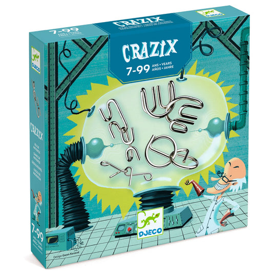 Djeco | Crazix metalen puzzel - geduldspel - DJ08463