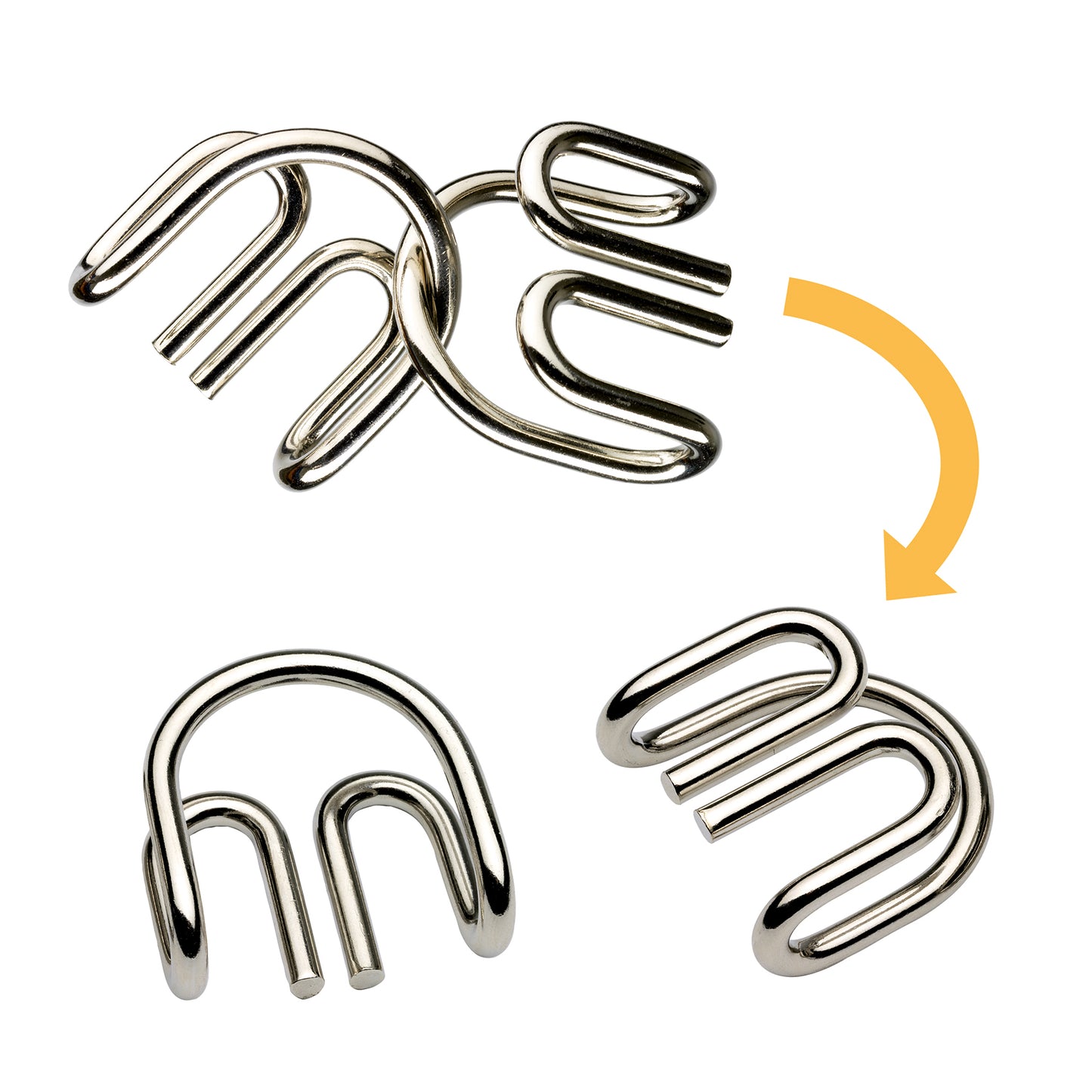Djeco | Crazix metalen puzzel - geduldspel - DJ08463