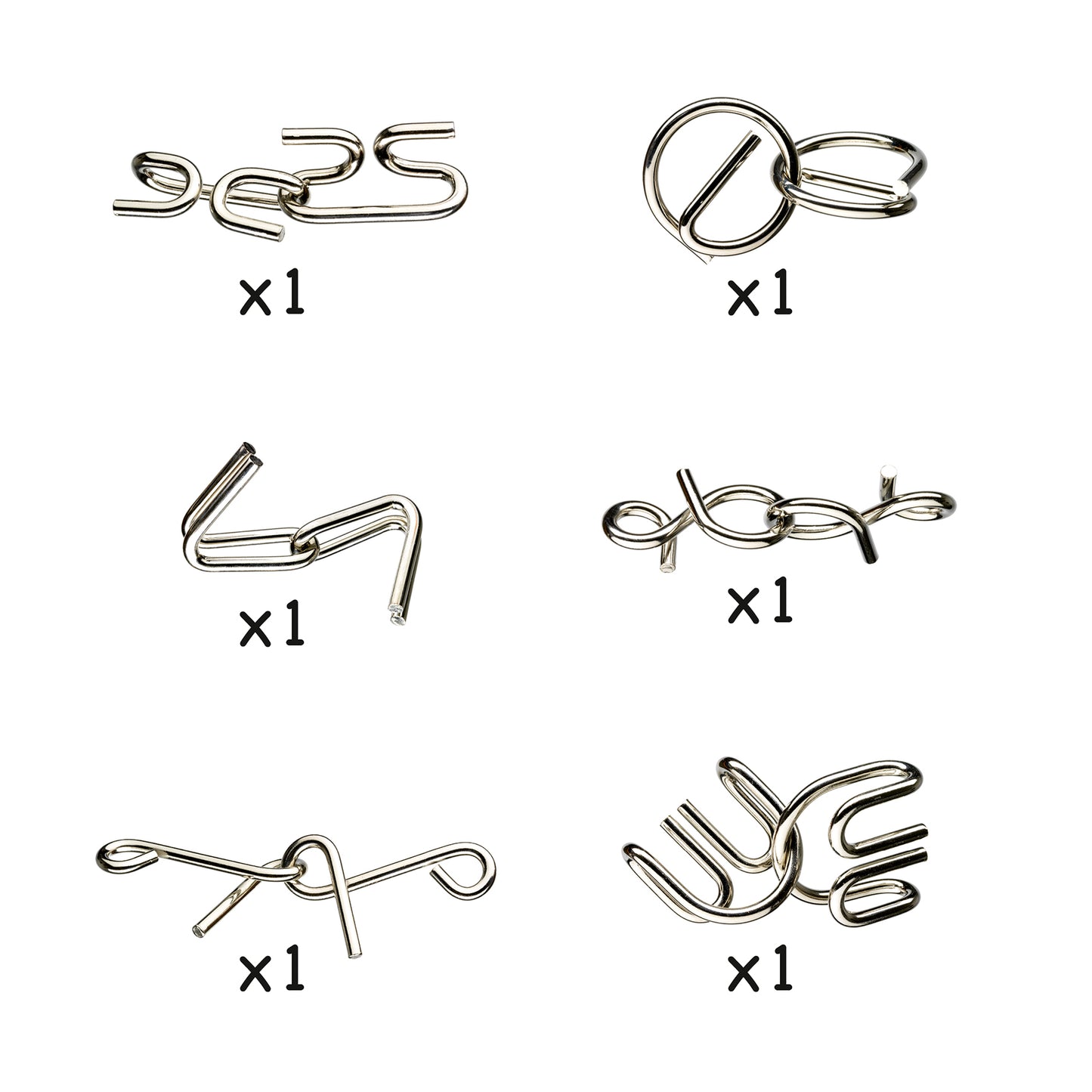 Djeco | Crazix metalen puzzel - geduldspel - DJ08463