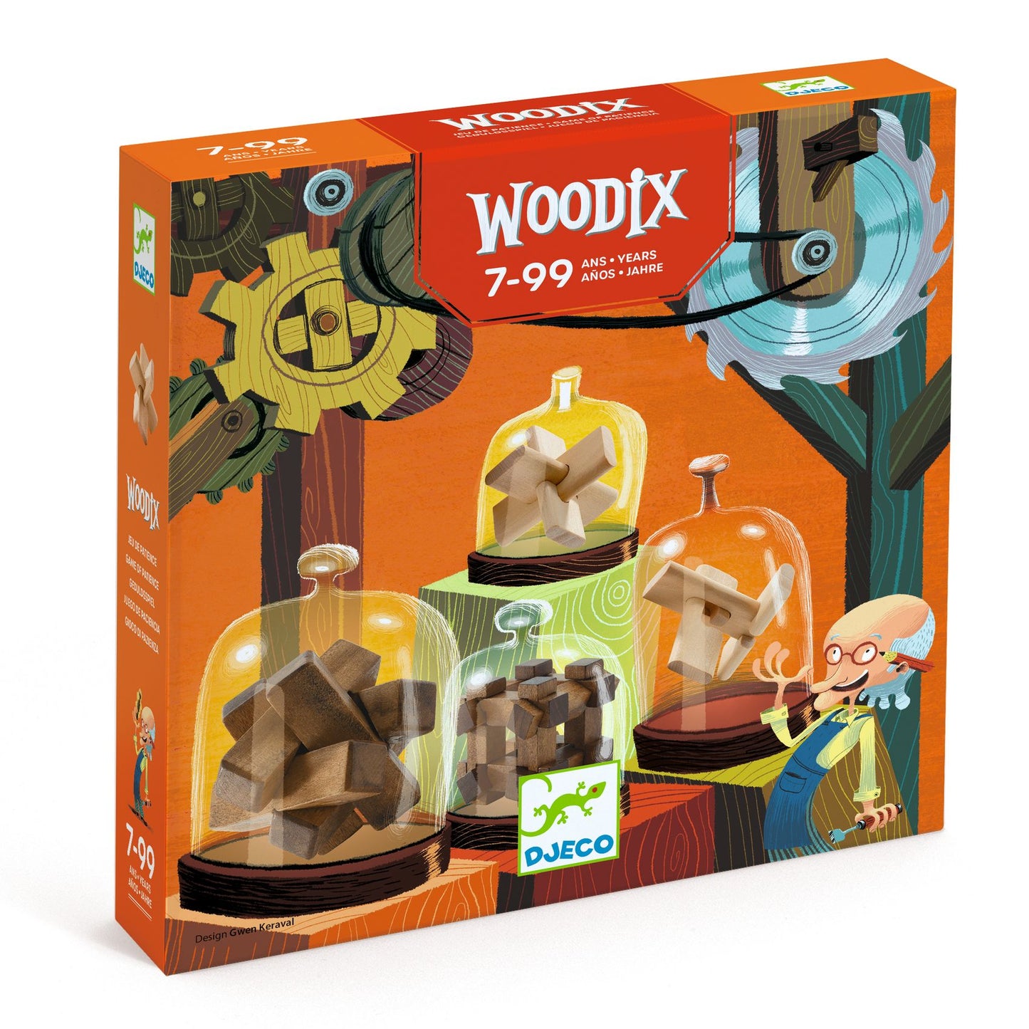 Djeco | Woodix houten puzzel - geduldspel - DJ08464