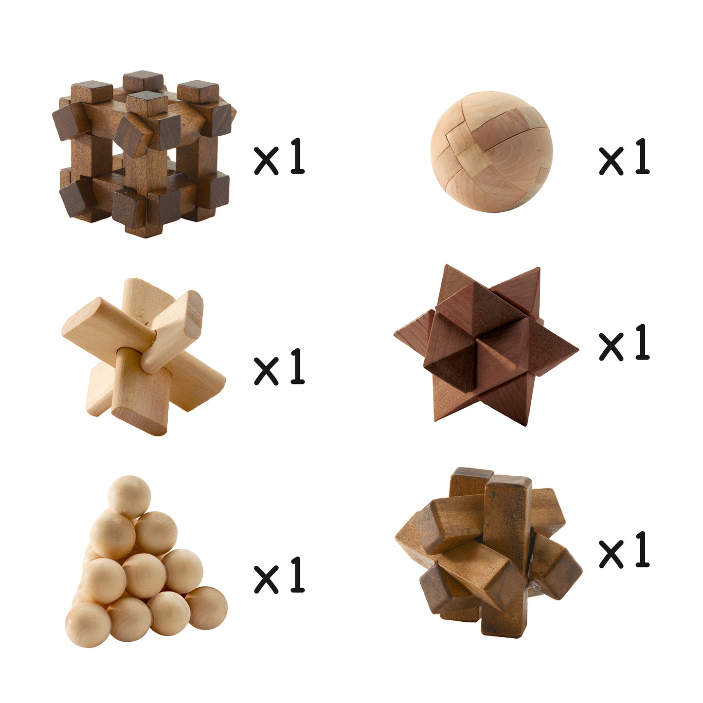 Djeco | Woodix houten puzzel - geduldspel - DJ08464