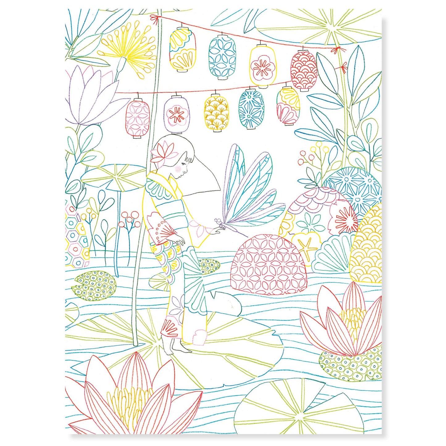 Djeco | Kleurplaten - Japan - DJ08694