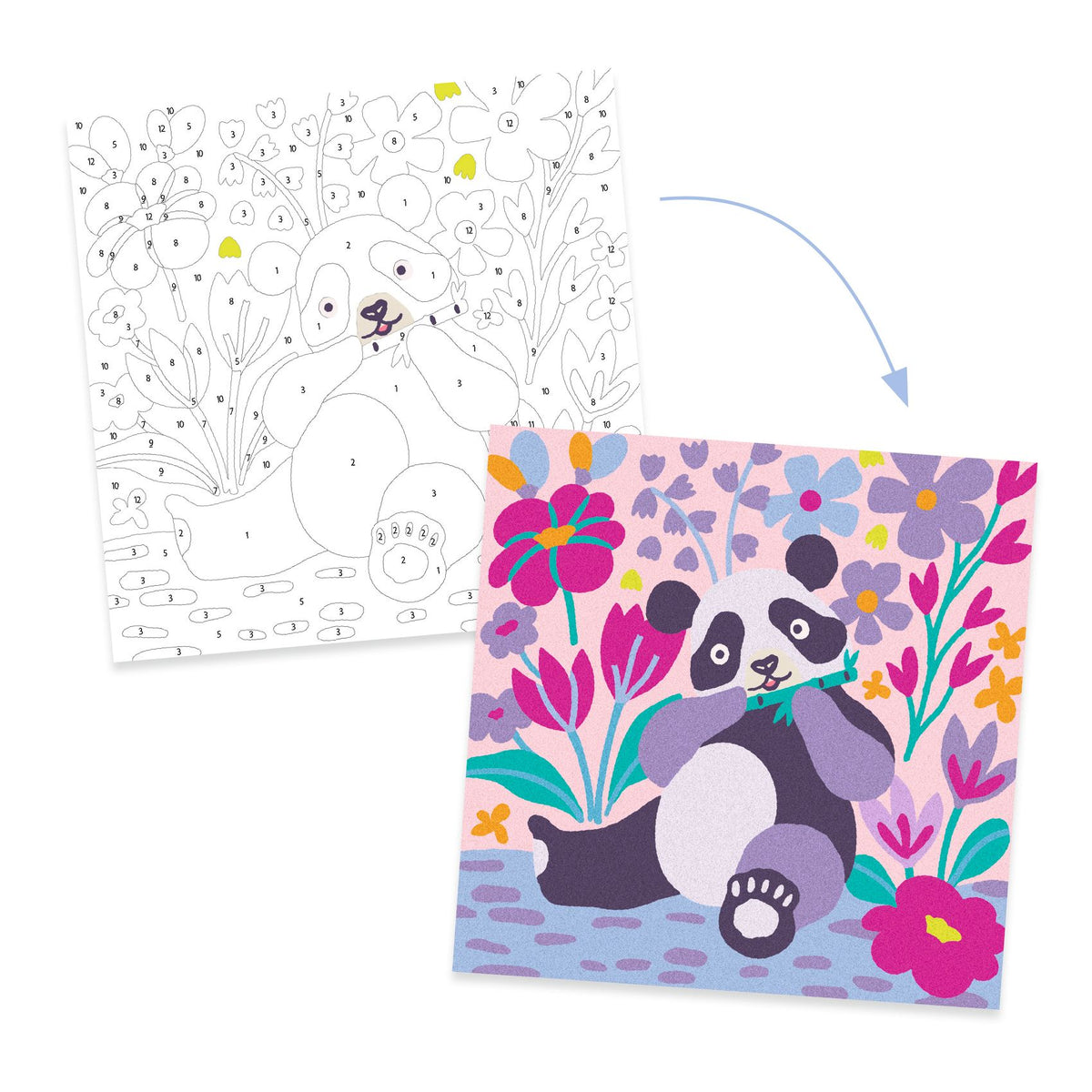 Djeco | Zandkunst Velvety Paws - DJ08698