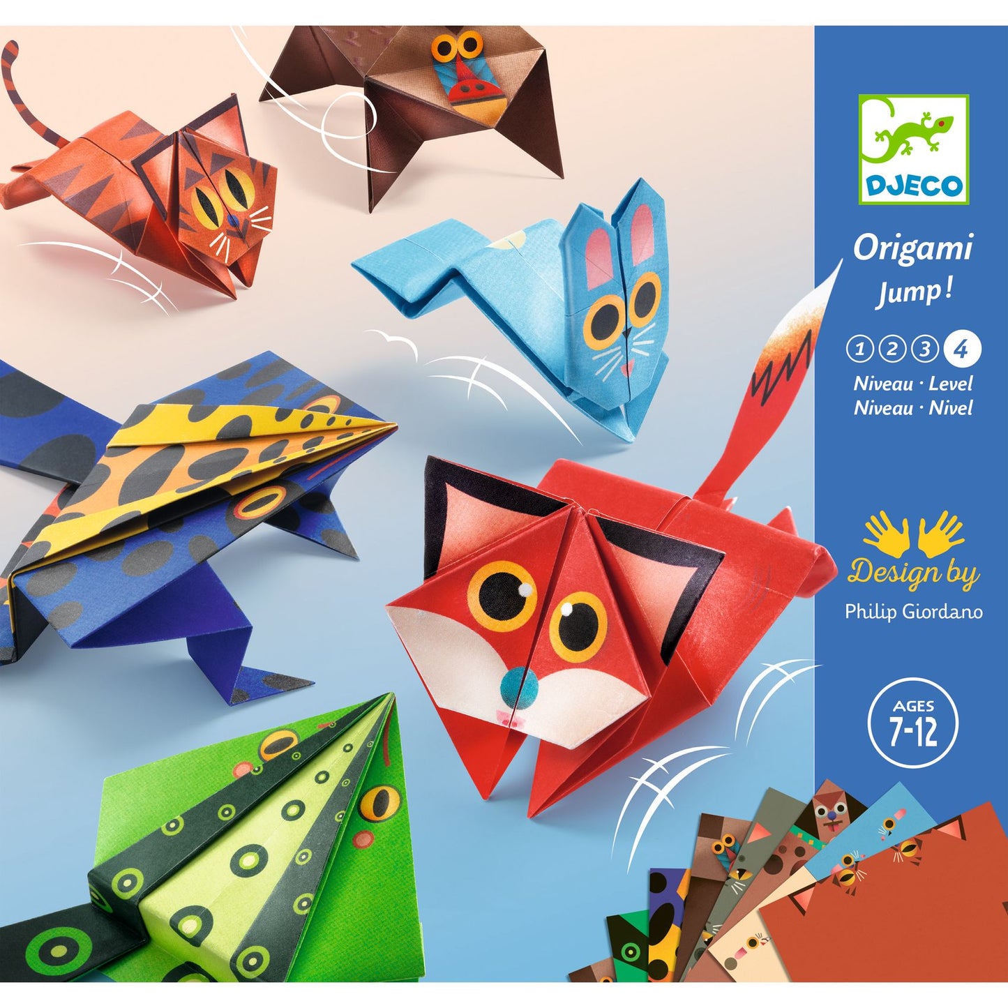 Djeco | Origami - springende dieren - DJ08702