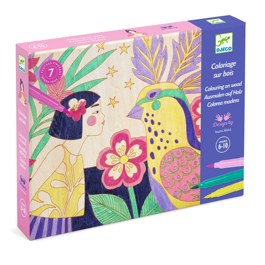 Djeco | Kleuren op nummer - sweet girls - DJ08738