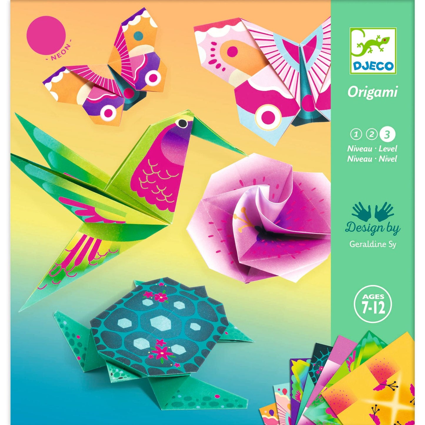 Djeco | Origami - Tropische dieren vouwen - DJ08754