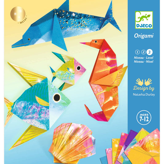 Djeco | Origami - Zeedieren vouwen - DJ08755