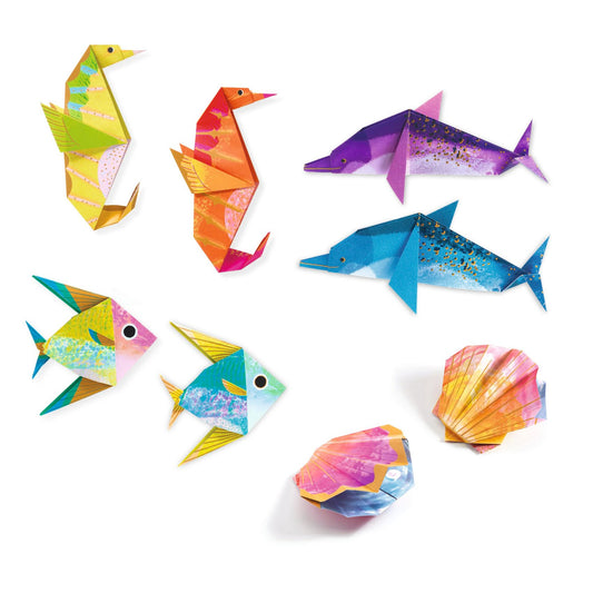 Djeco | Origami - Zeedieren vouwen - DJ08755