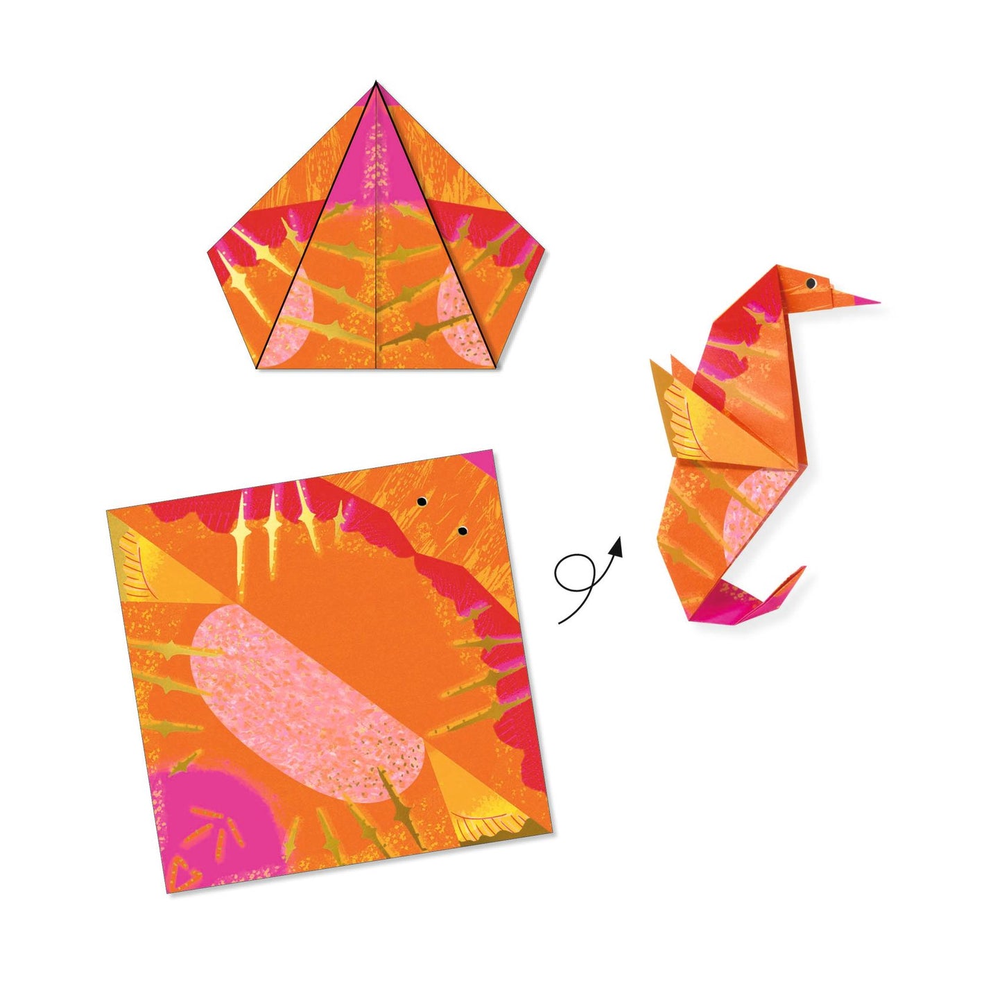 Djeco | Origami - Zeedieren vouwen - DJ08755