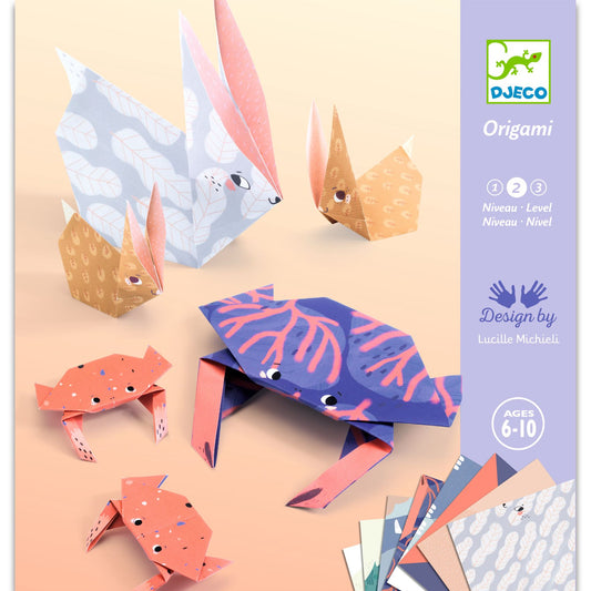 Djeco | Origami - Familie dieren vouwen - DJ08759