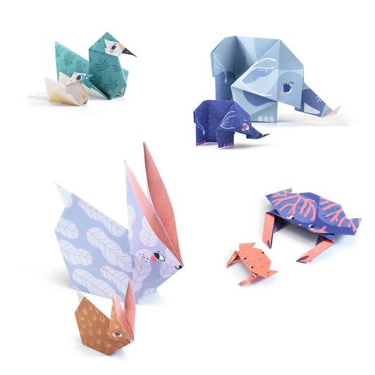 Djeco | Origami - Familie dieren vouwen - DJ08759