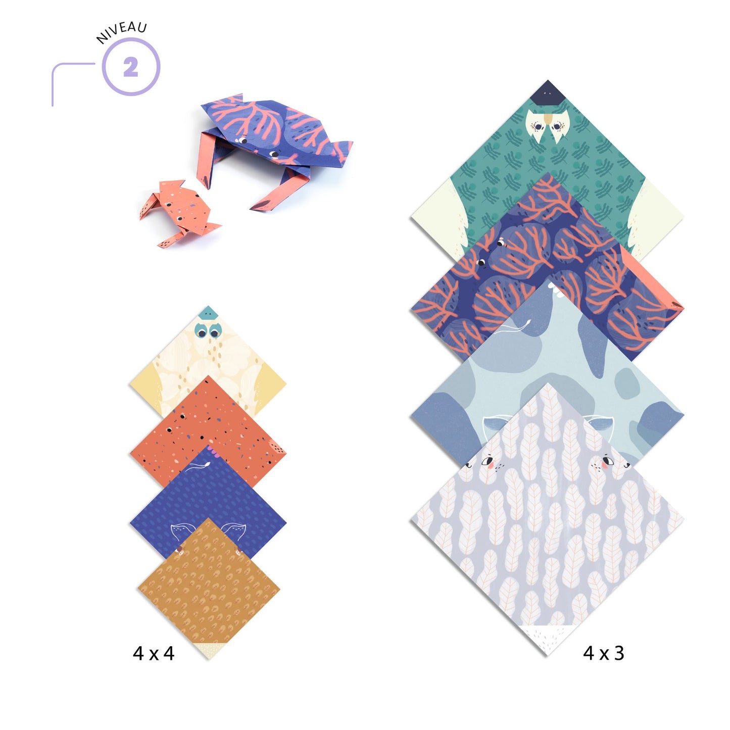 Djeco | Origami - Familie dieren vouwen - DJ08759