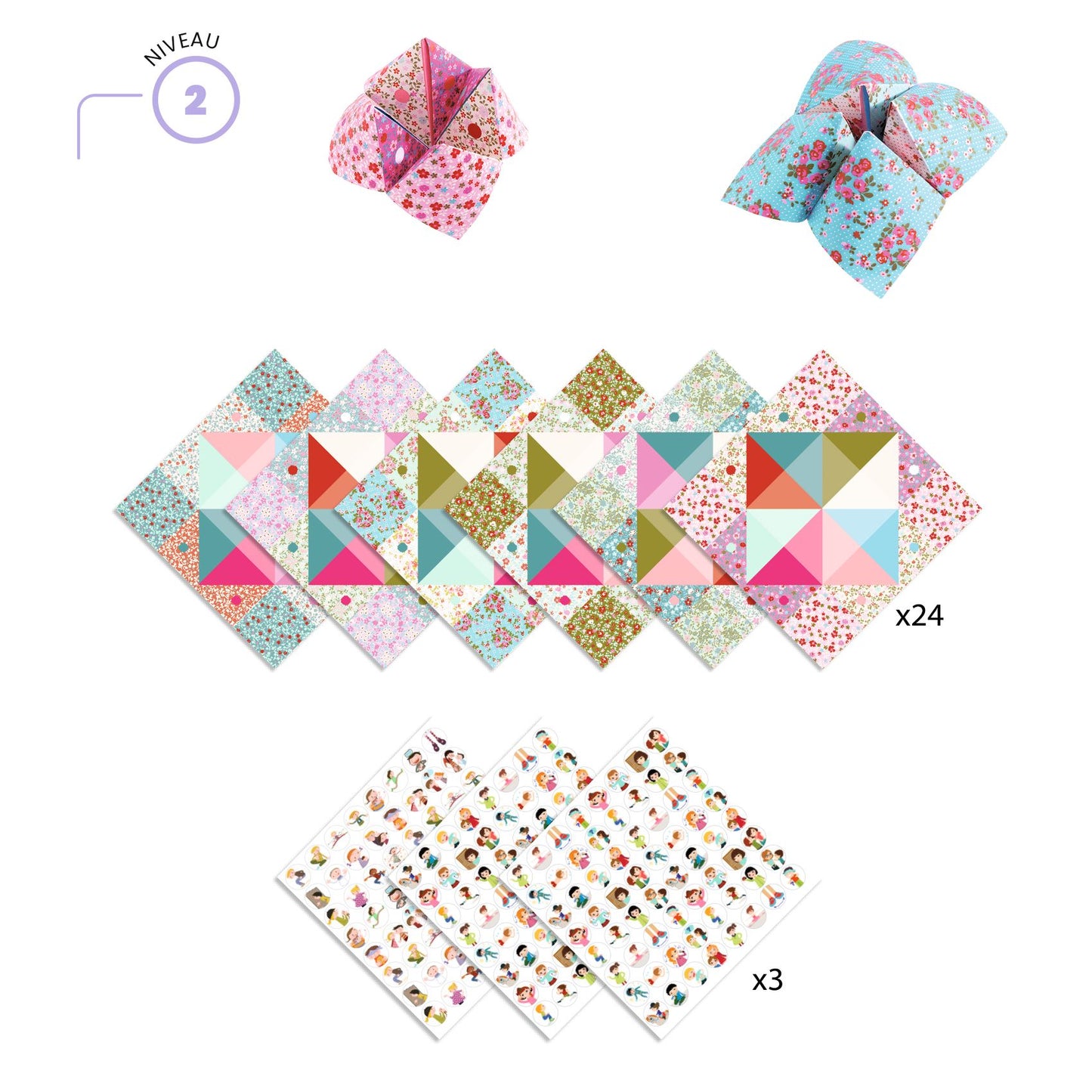 Djeco | Happertje vouwen bloemen - DJ08773