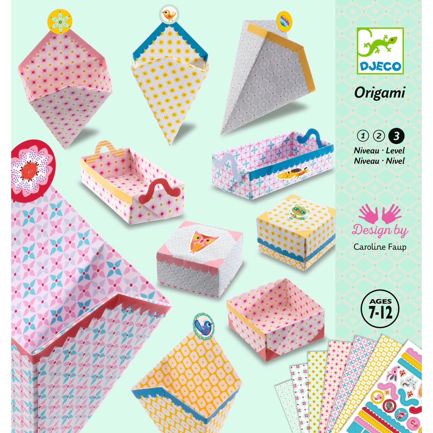 Djeco | Origami - Kleine doosjes vouwen - DJ08774