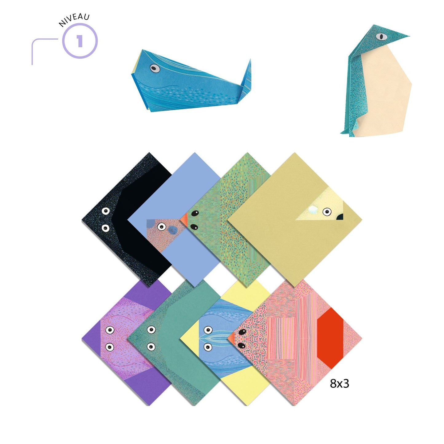 Djeco | Origami - Pooldieren vouwen - DJ08777