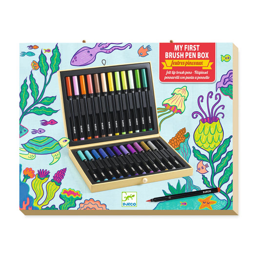 Djeco | Tekendoos - first brush stiften - DJ08795