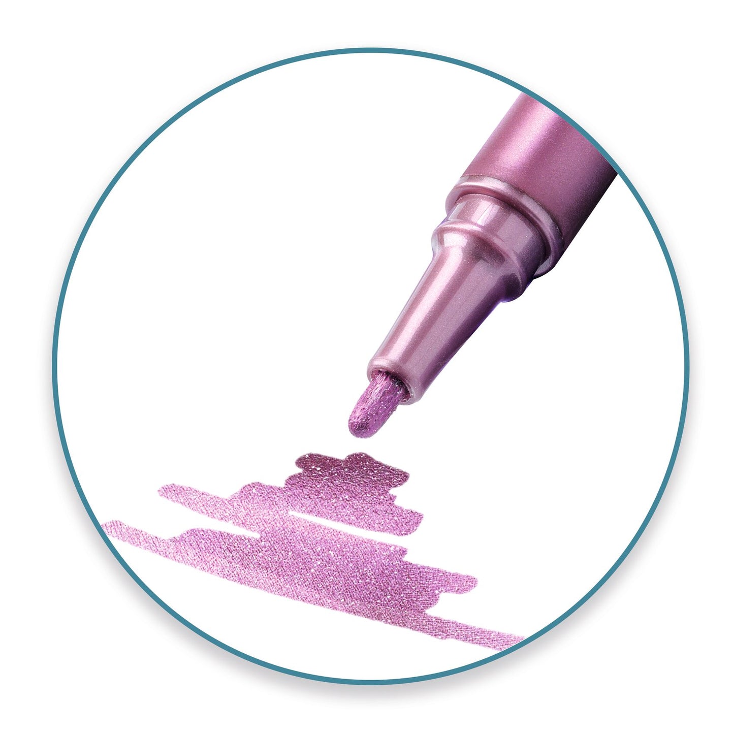 Djeco | Glitterstiften 6 kleuren - metallic - DJ08870