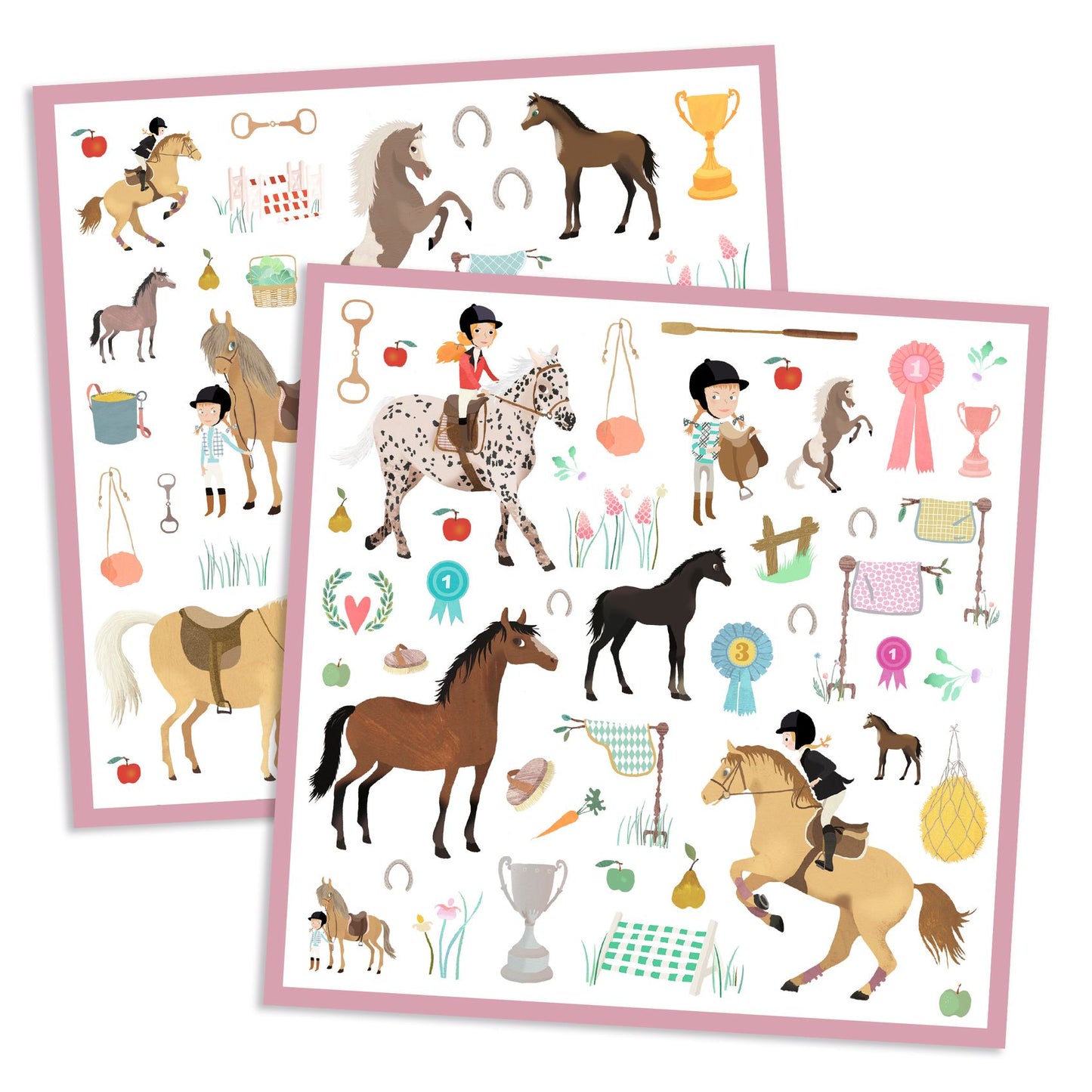 Djeco | Sticker - paarden - DJ08881