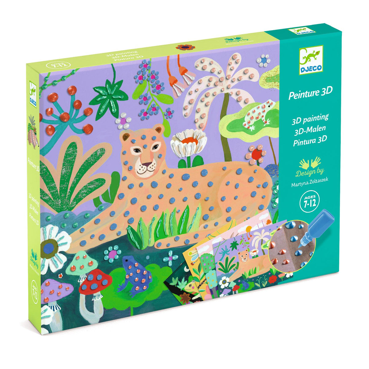 Djeco | 3D Schilderkunst Tropical Forest - DJ08968