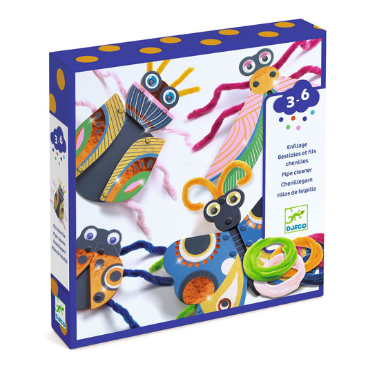 Djeco | Yarn Bugs rijgen | rijgset - DJ08982