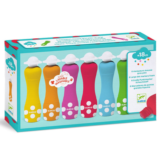 Djeco | Foam stiften- stippelstift  - DJ09002