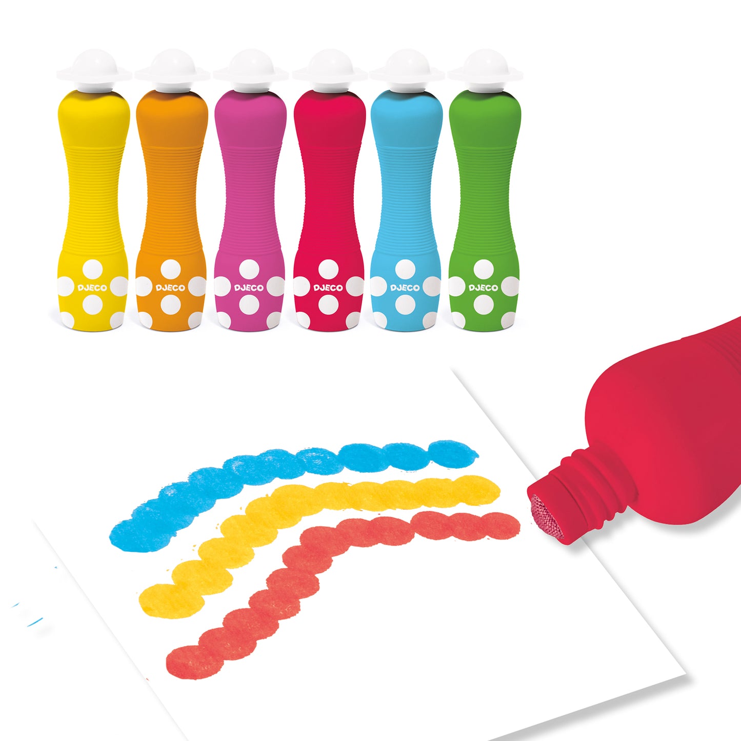 Djeco | Foam stiften- stippelstift  - DJ09002