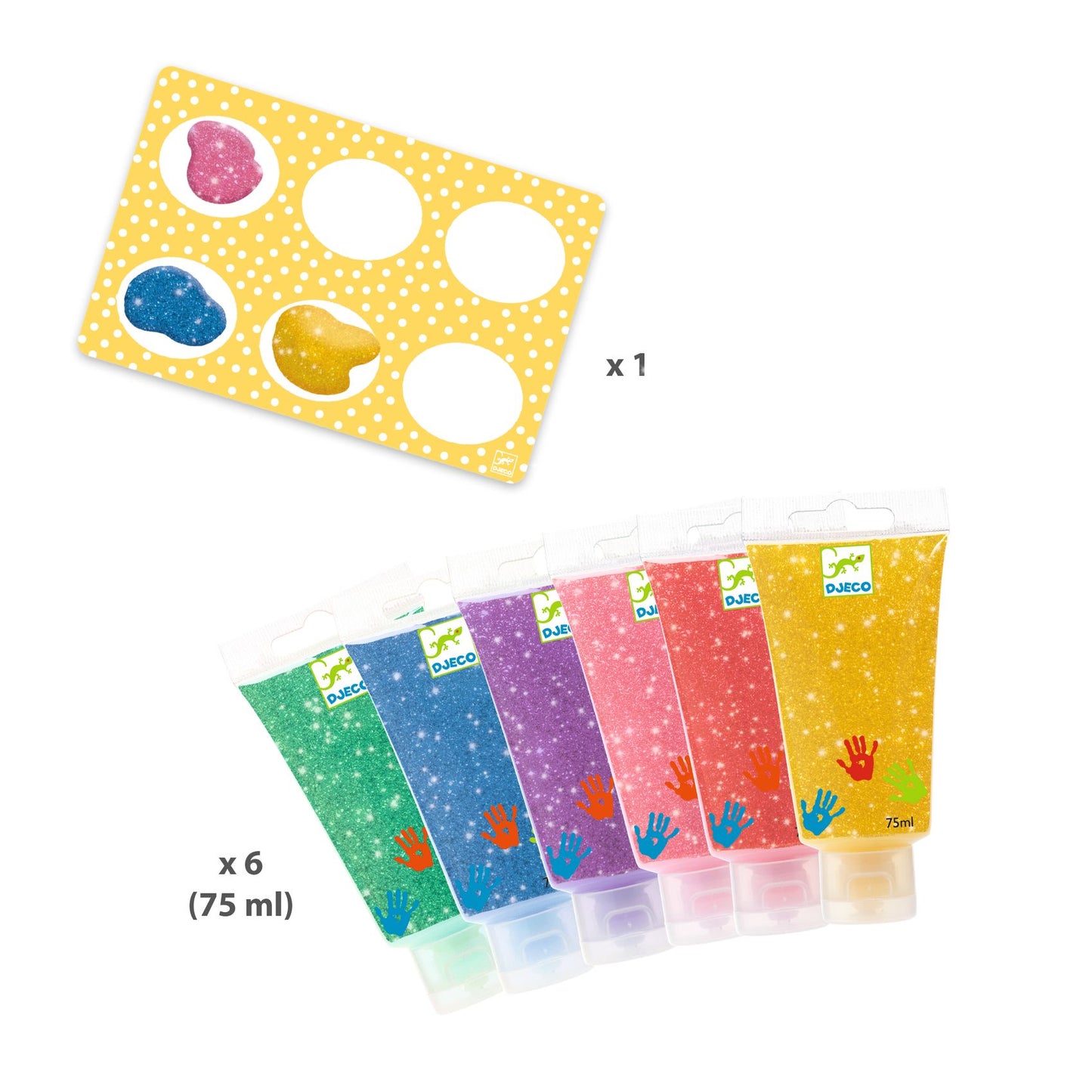 Djeco | Vingerverf glitter - DJ09017