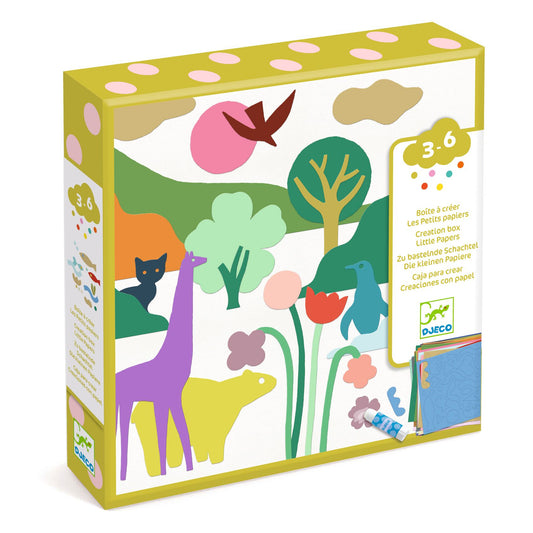 Djeco | Kleine papieren - plakactivitiet - DJ09019