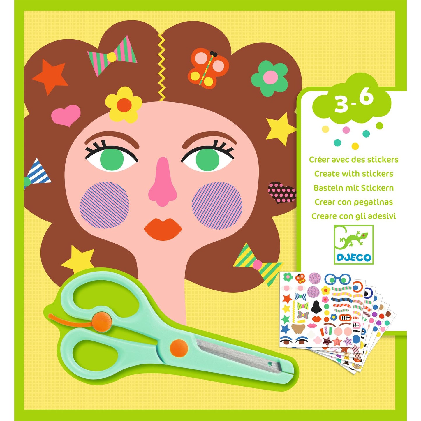 Djeco | Hairdresser | knippen en plakken - DJ09045