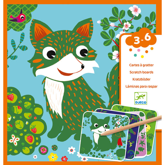 Djeco | Kraskaart country creatures - DJ09093