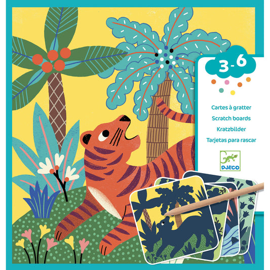 Djeco | Kraskaart Big Animals - DJ09095