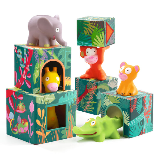 Djeco | stapeltoren MaxiTopanijungle