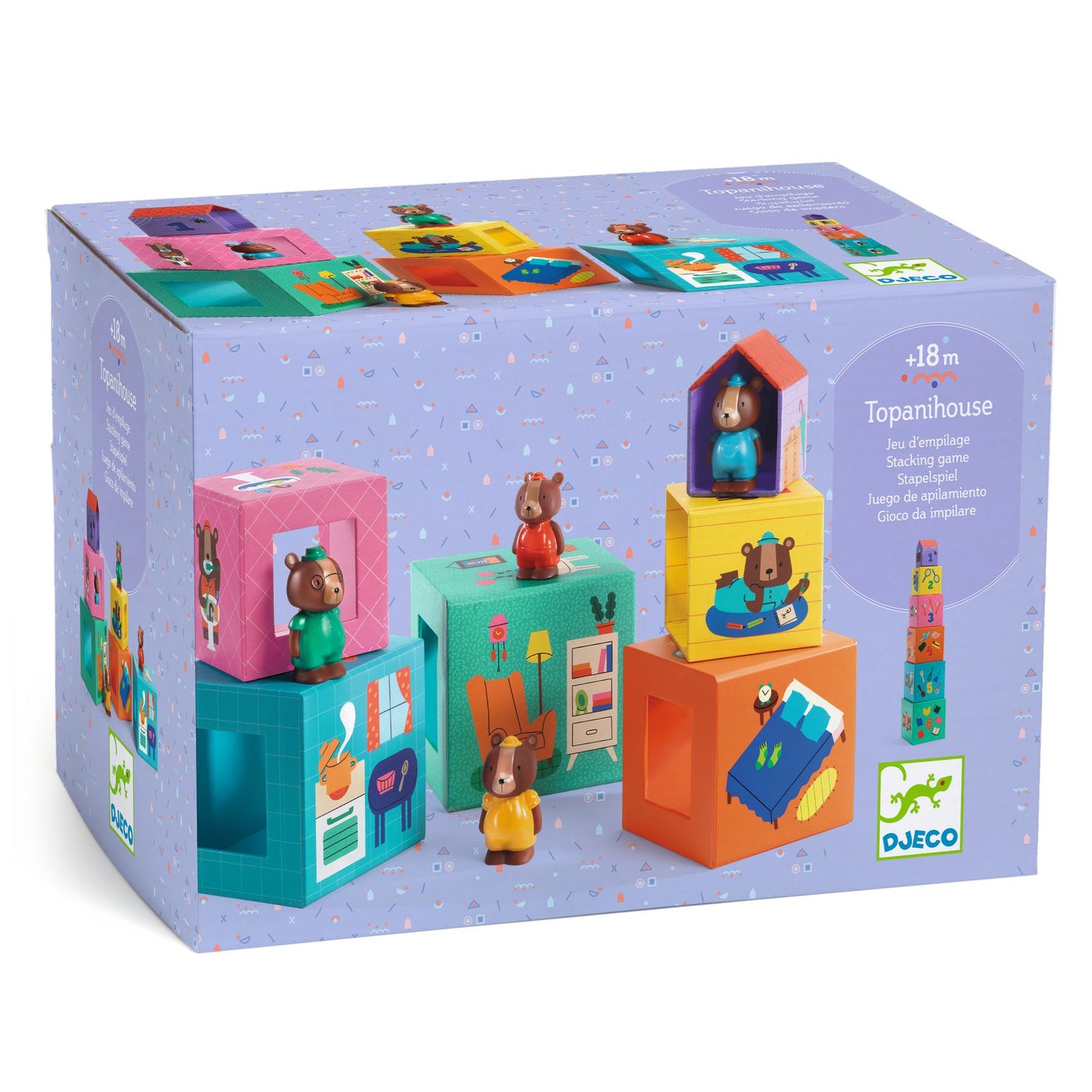 Djeco | stapeltoren TopaniHouse