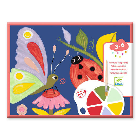 Djeco | Kleine beestjes | schilderen met een palet | Magisch kleuren - DJ09134