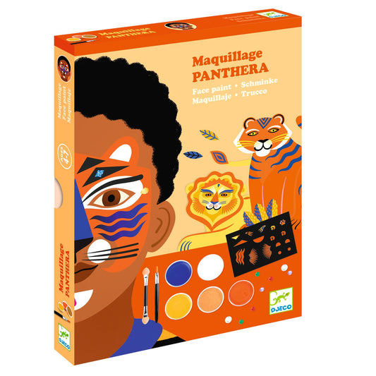Djeco | Schminkset + sjablonen - Panthera - DJ09247