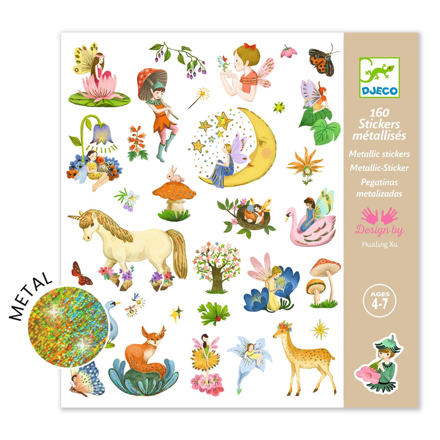 Djeco | Stickers - Fantasiewereld - DJ09279