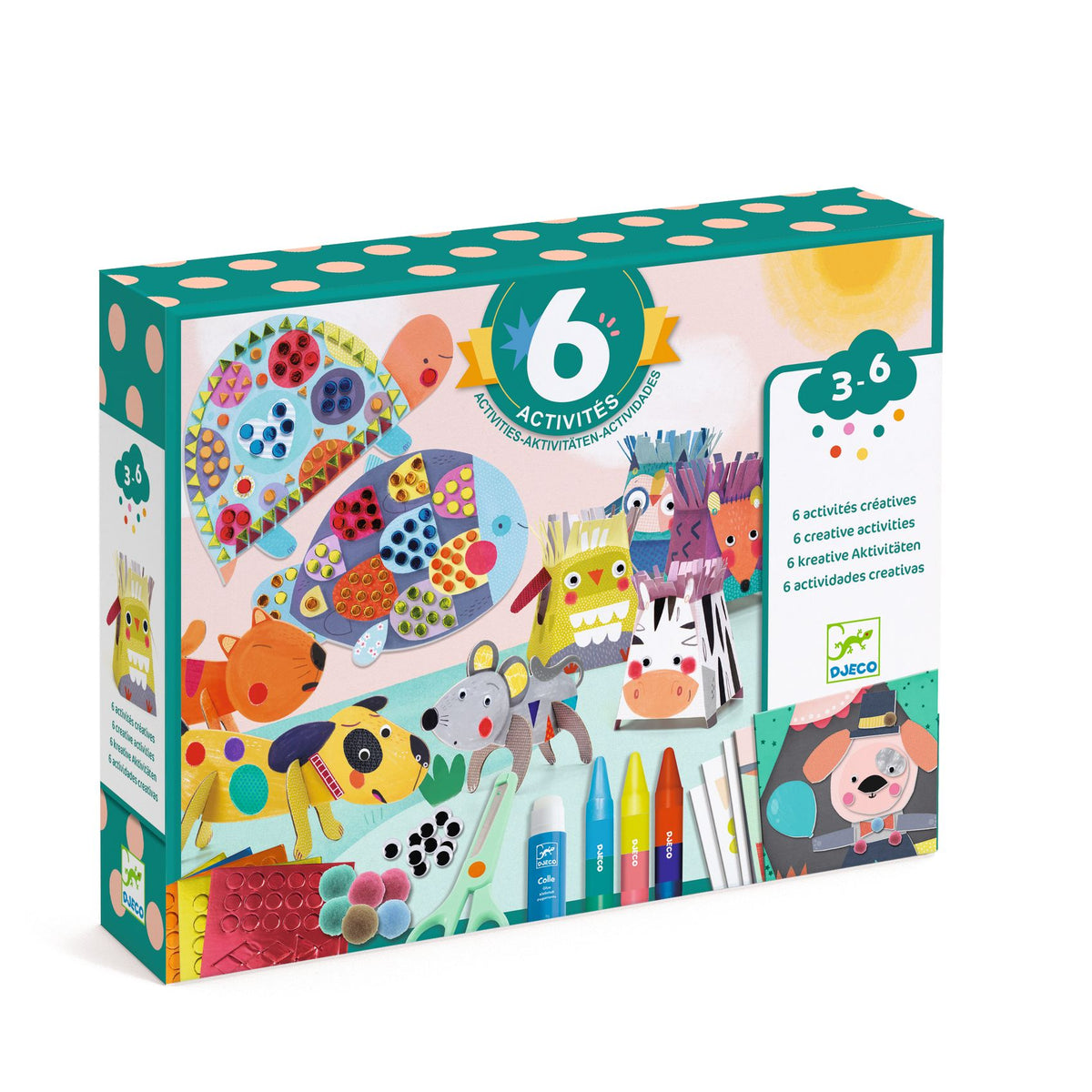 Djeco | Multi-Activiteitenset Animal Houses - DJ09293