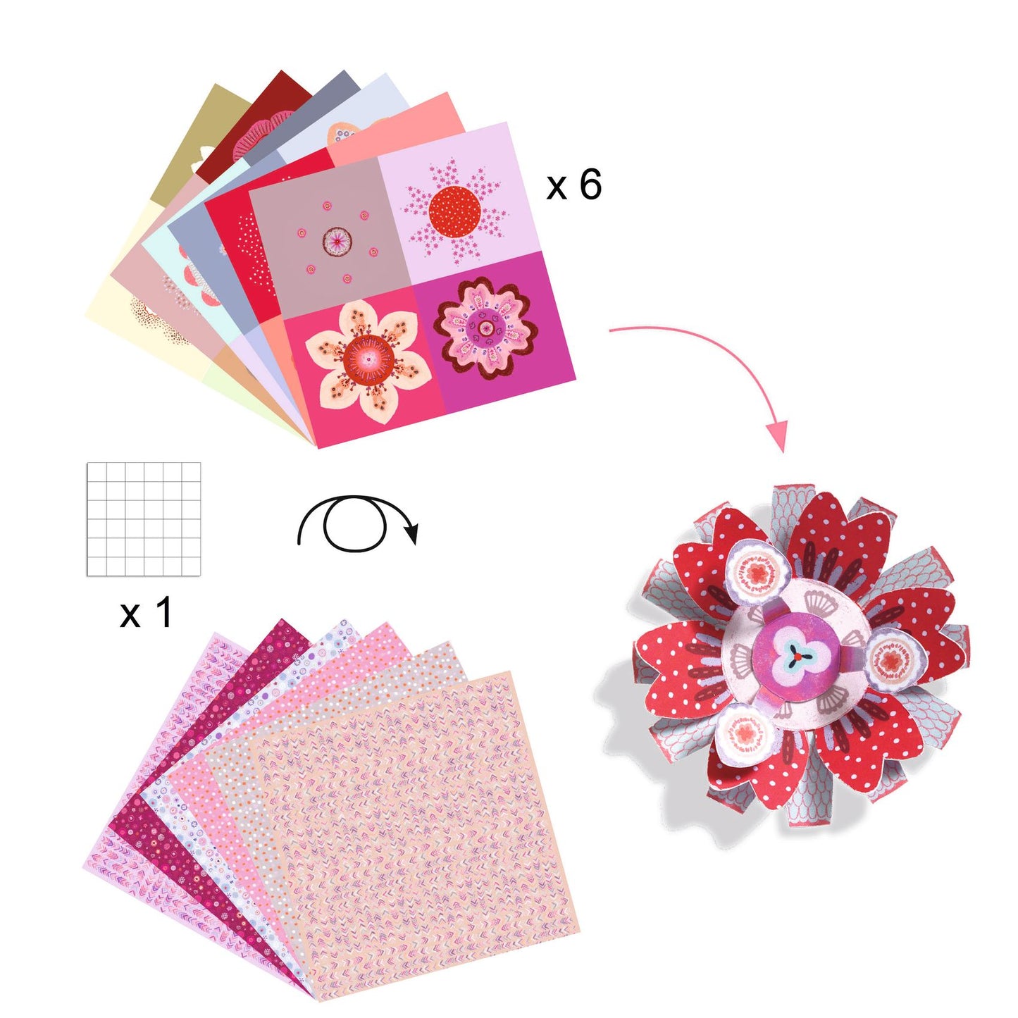 Djeco | Knutseldoos - Flower box - DJ09330