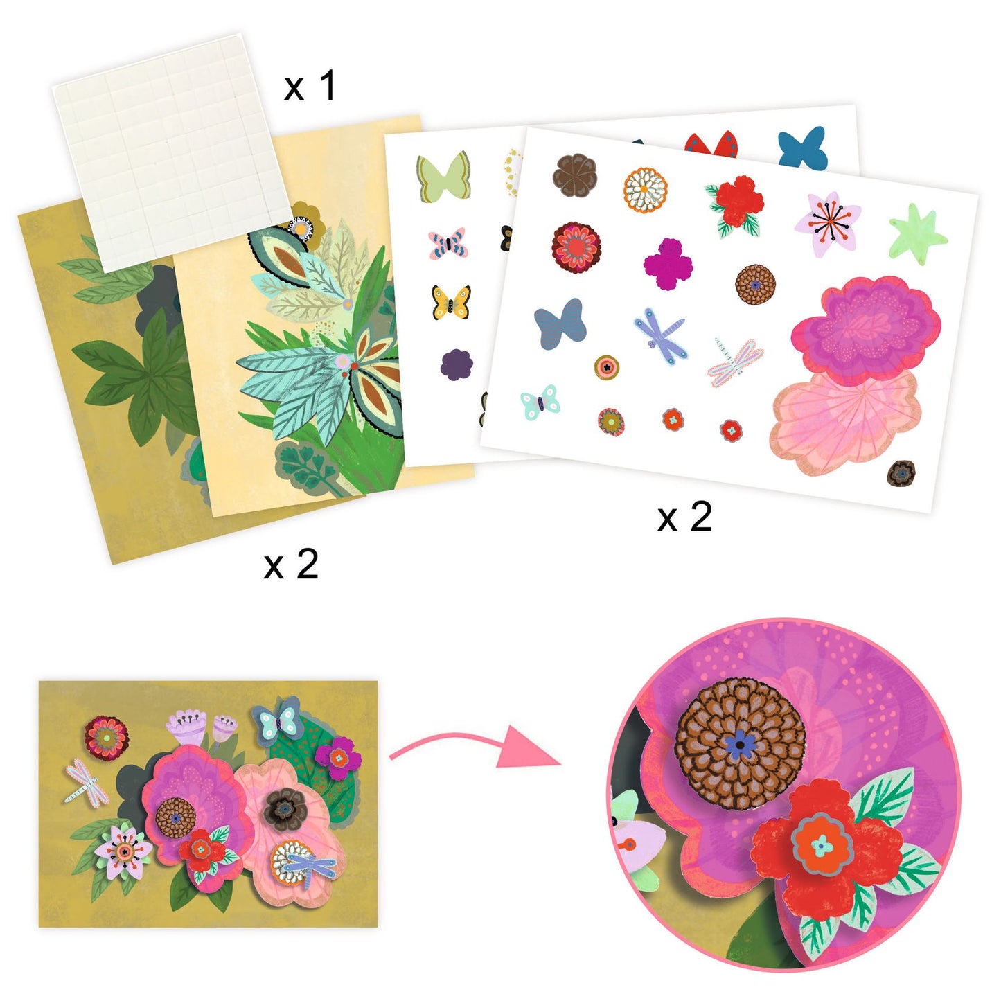 Djeco | Knutseldoos - Flower box - DJ09330