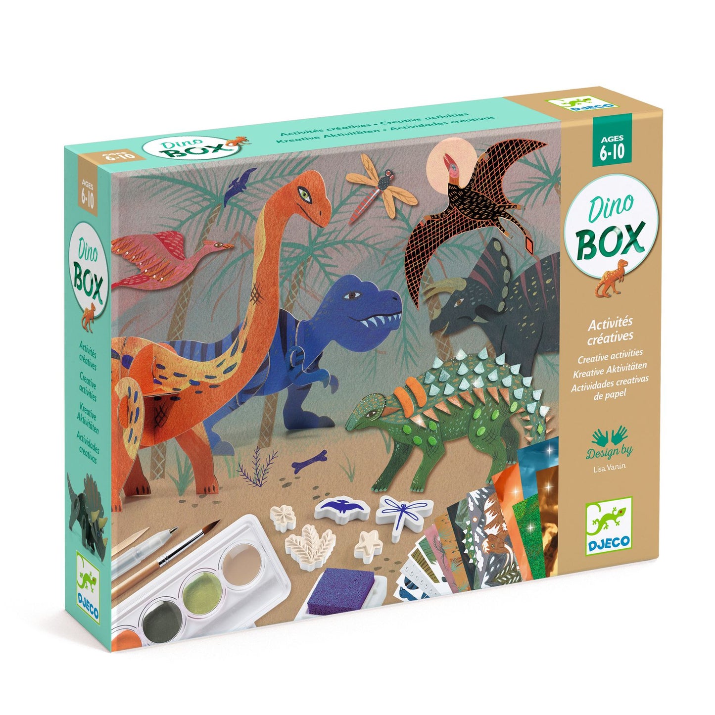 Djeco | Knutseldoos - Dino box - DJ09331