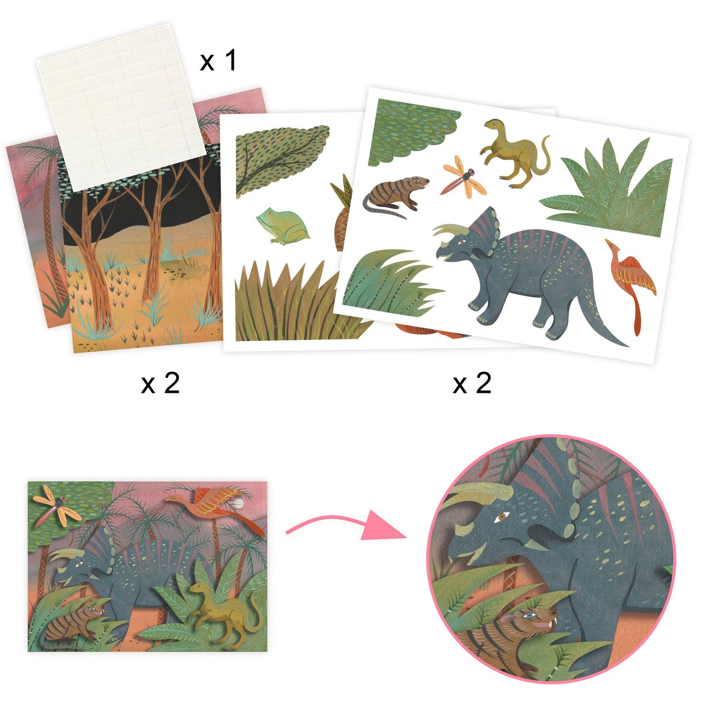 Djeco | Knutseldoos - Dino box - DJ09331