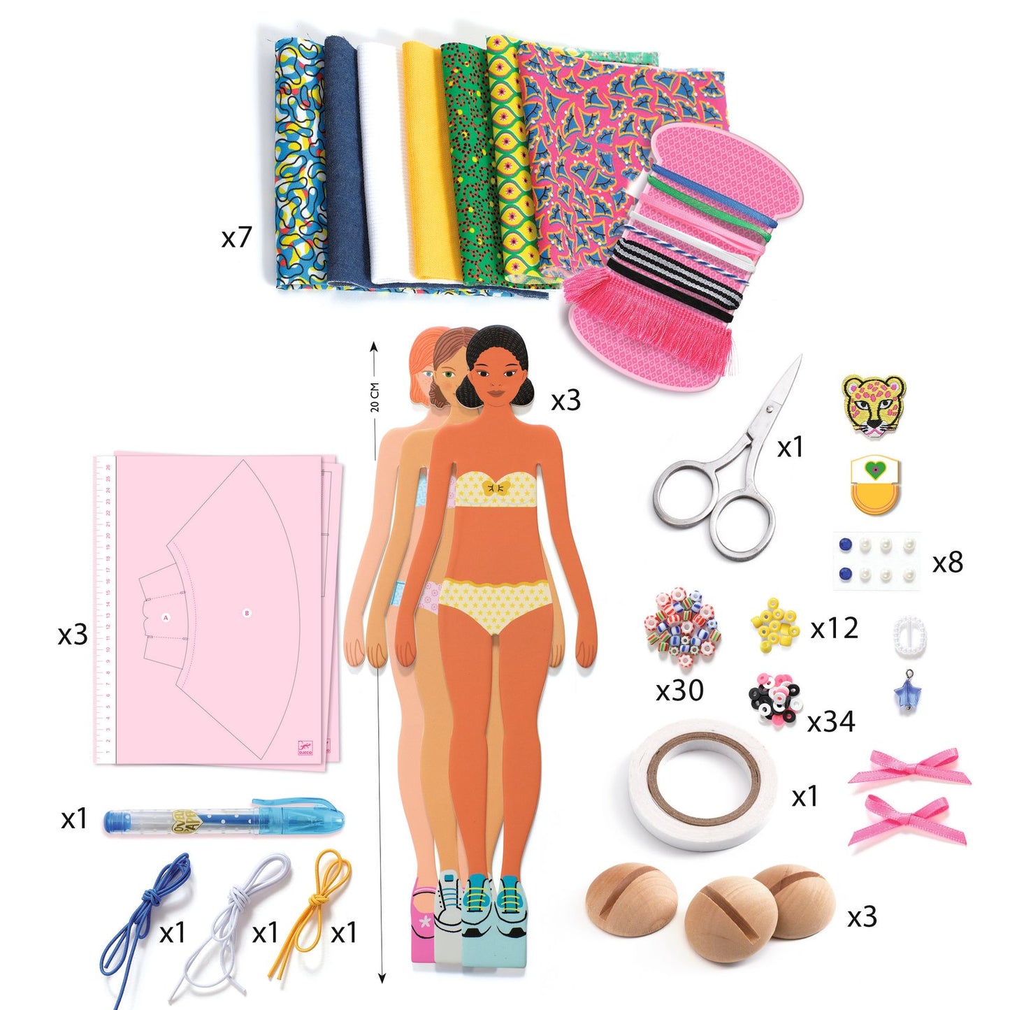Djeco | Mode by Magali – creatieve mode ontwerp set - DJ09336