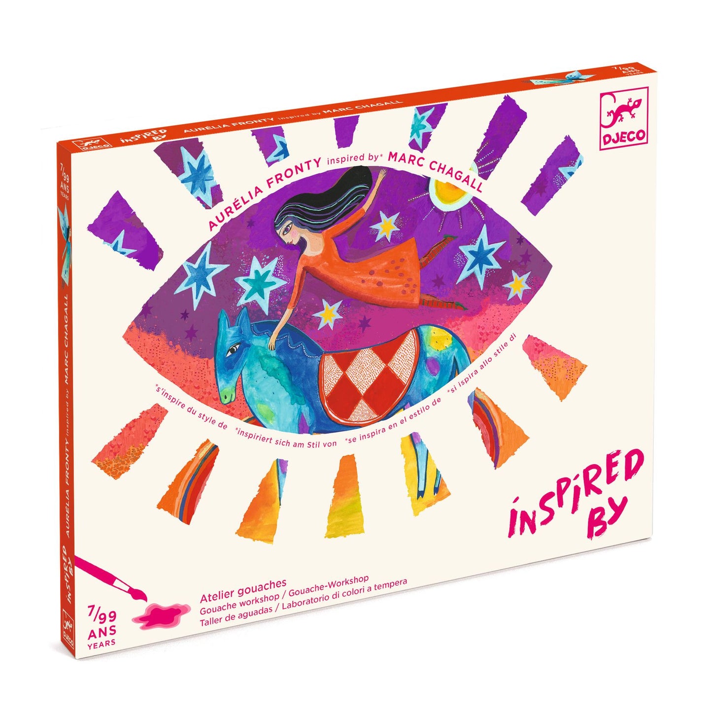 Djeco |  Schilderset  – inspiratie Marc Chagall - DJ09380