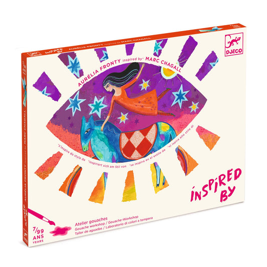 Djeco |  Schilderset  – inspiratie Marc Chagall - DJ09380