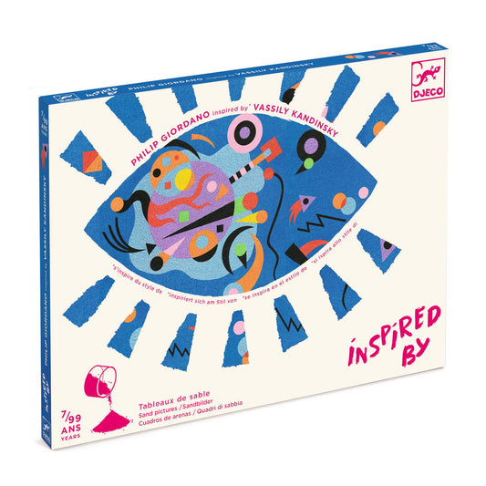 Djeco |  Zand knutselset – Abstract Kandinsky - DJ09382