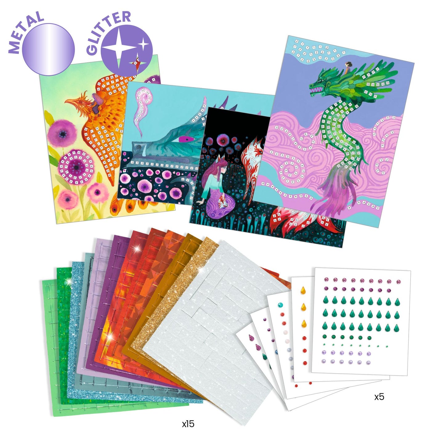 Djeco | Mozaïek - Legendarische wezens - DJ09408