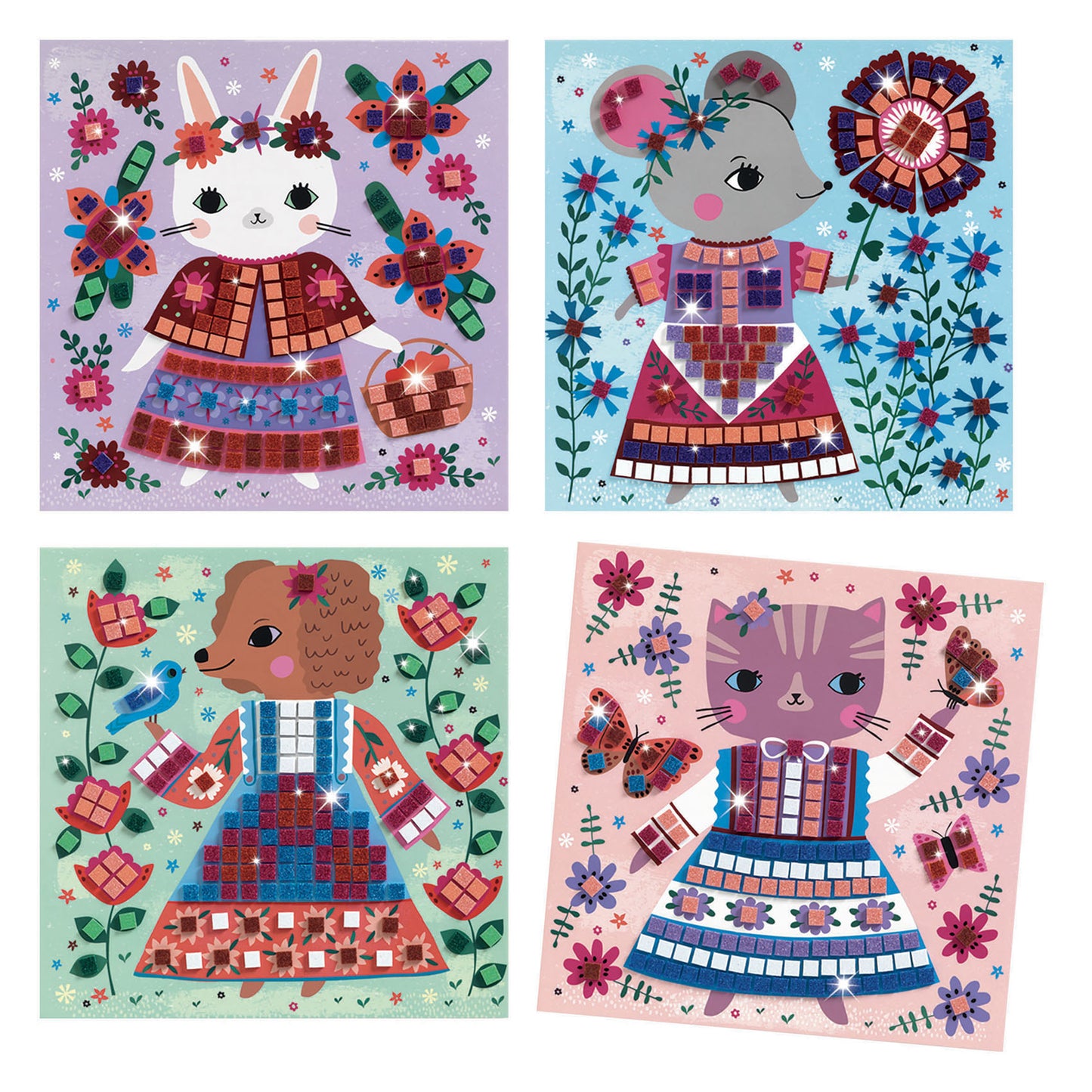 Djeco | Mozaïek - Lovely Pets - DJ09425