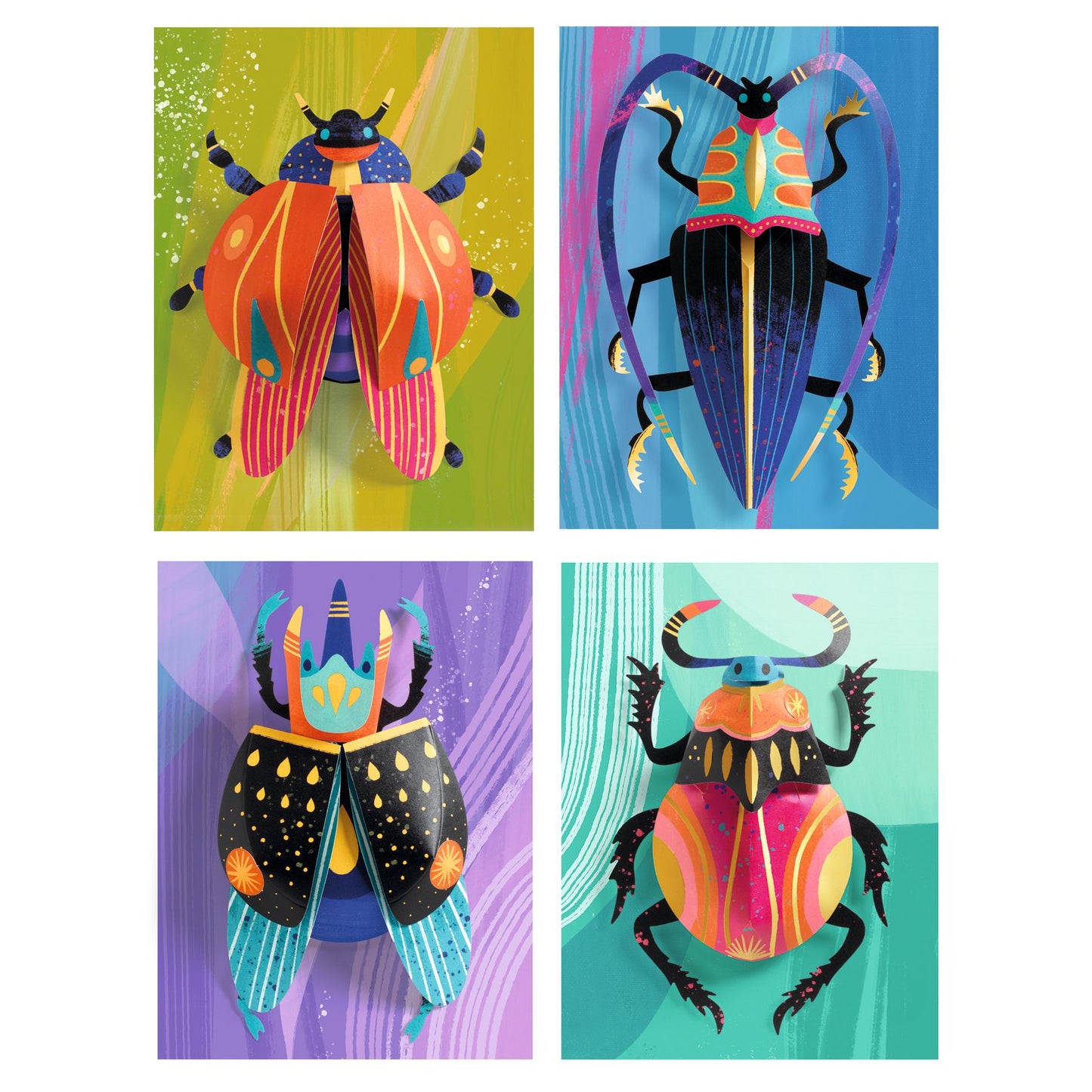 Djeco | Papieren 3D insecten maken - DJ09449