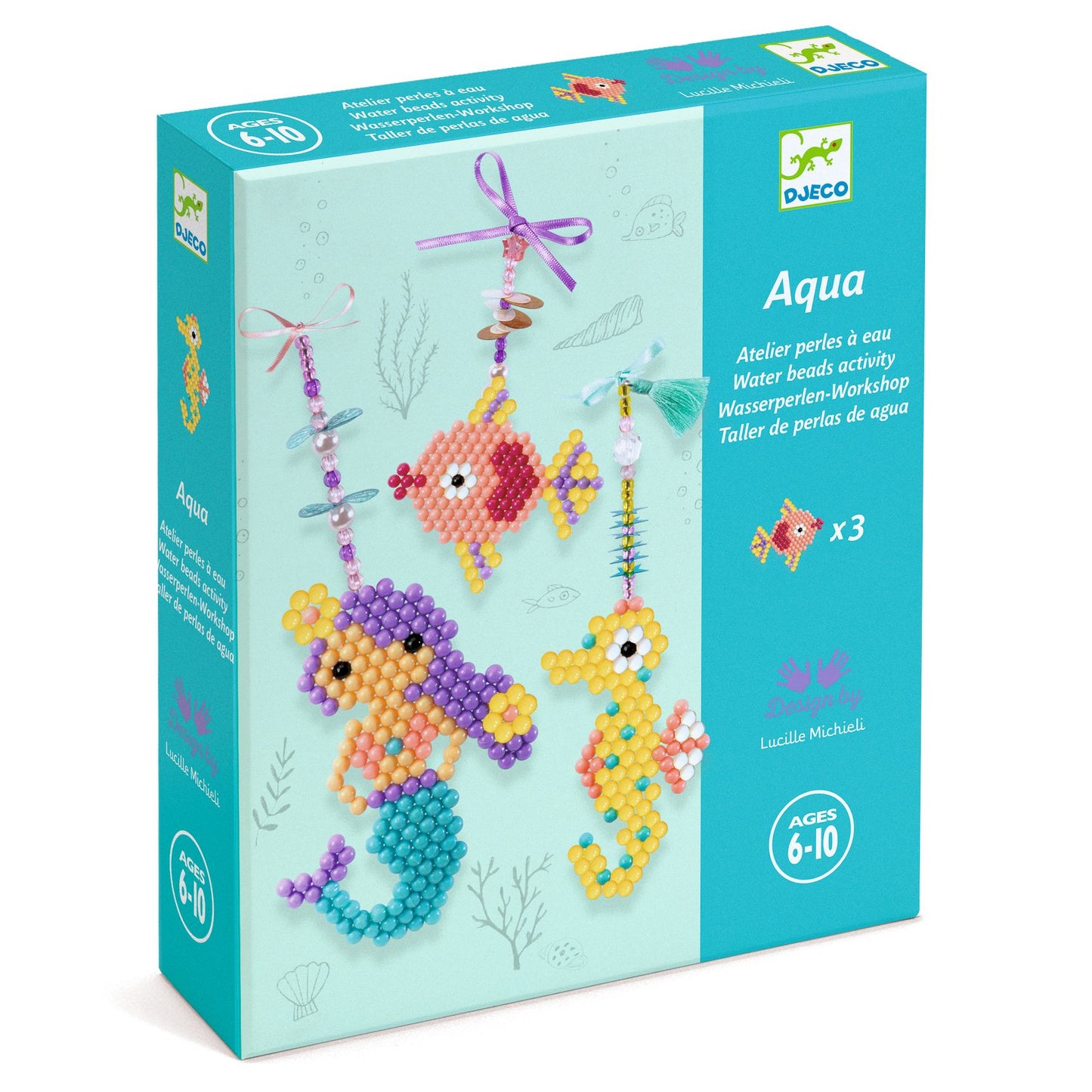 Djeco | Aquabeads waterkralen - zeeleven - DJ09483